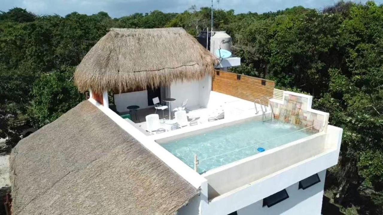Royal Palm Bacalar Cabanas & Lagoon Club Eksteriør bilde