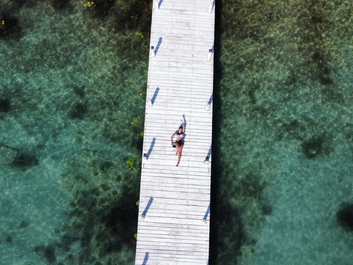 Royal Palm Bacalar Cabanas & Lagoon Club Eksteriør bilde