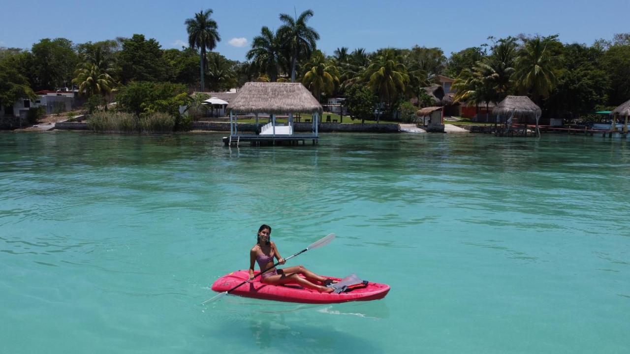Royal Palm Bacalar Cabanas & Lagoon Club Eksteriør bilde