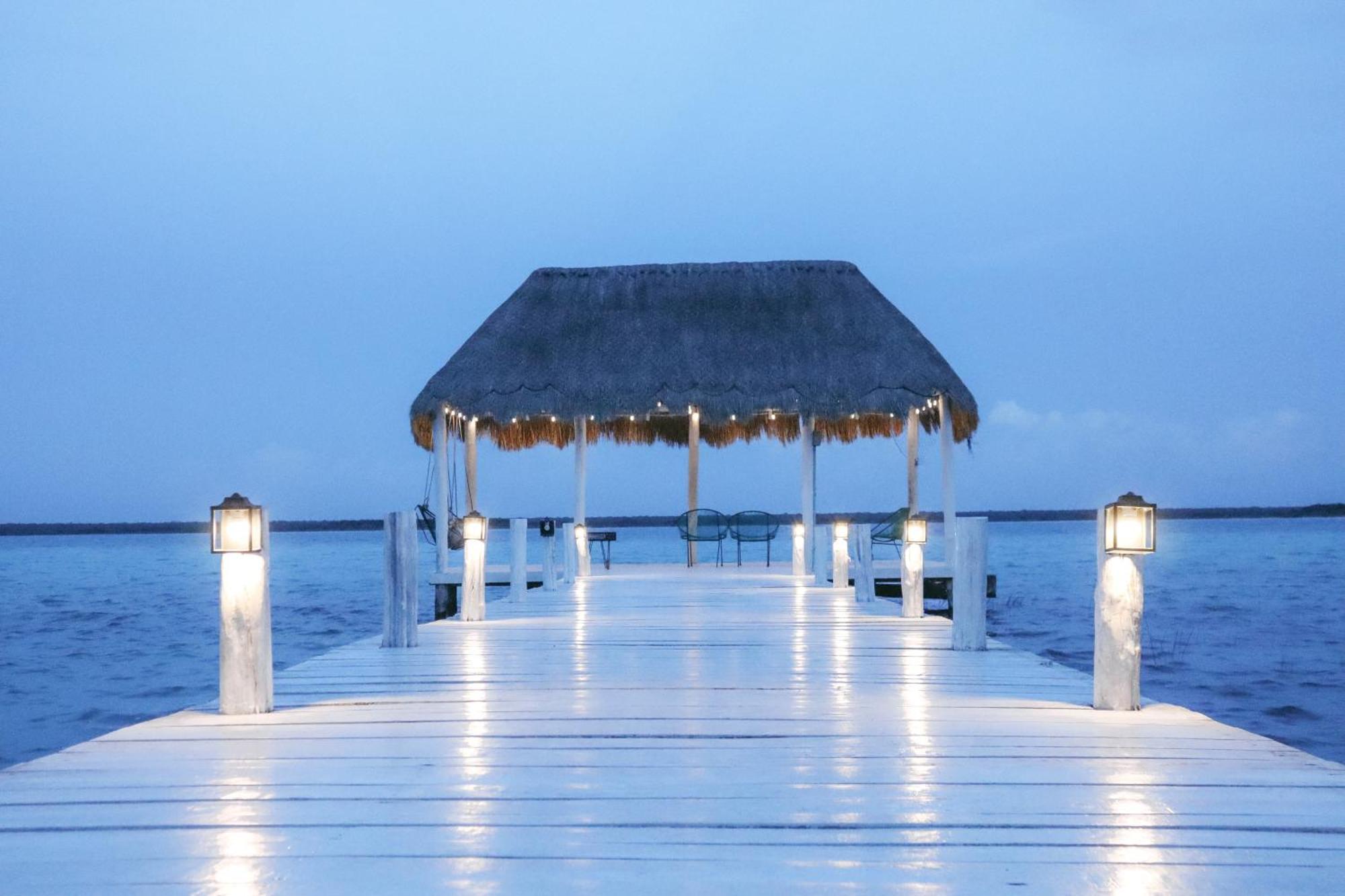 Royal Palm Bacalar Cabanas & Lagoon Club Eksteriør bilde
